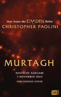 Cover-Vorschau des neuen Buchs 'Murtagh' von christopher Paolini